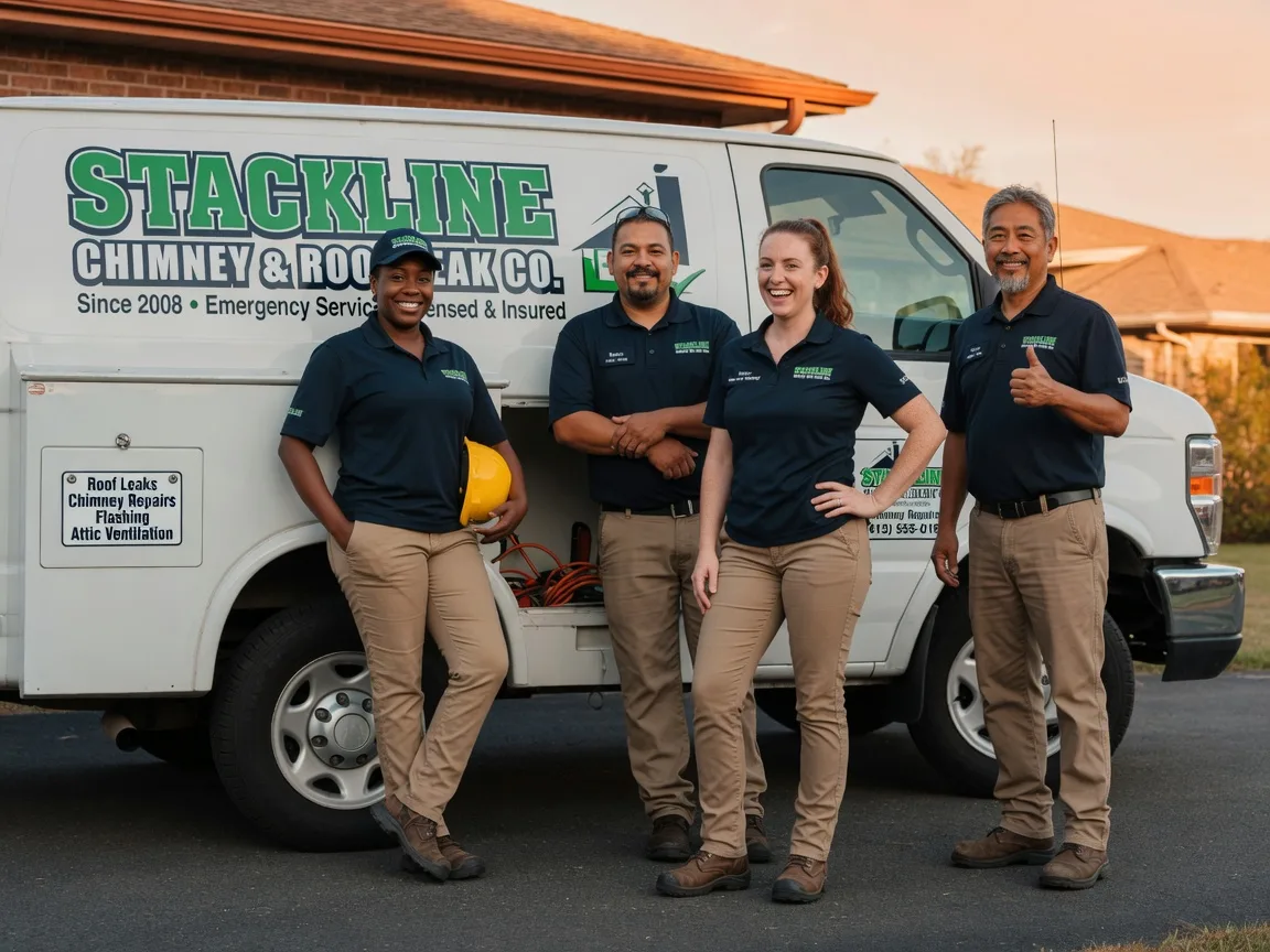 Chimney flashing repair company in Harveys Lake, PA